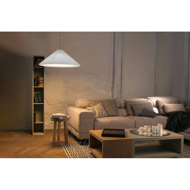 Lustra XXL suspendata design decorativ SAIGON IN ø70cm White