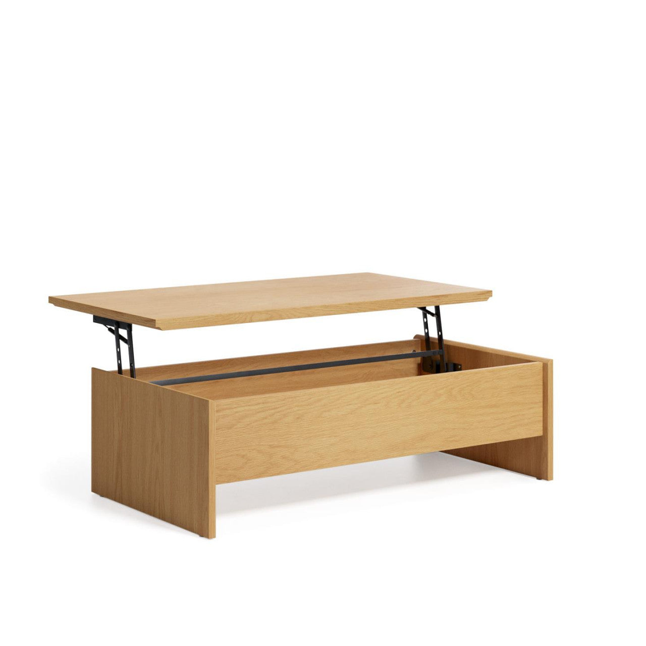 Masa de cafea extensibila maro 60x110 cm Abilen Kave Home