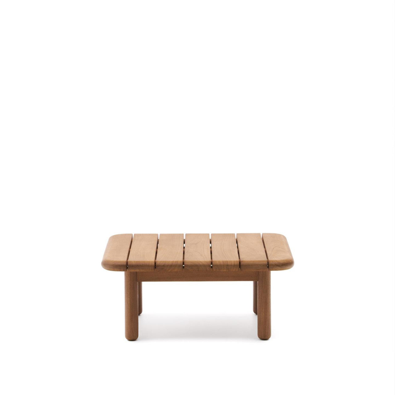 Masa de cafea exterior maro din lemn 70x70 cm Turqueta Kave Home