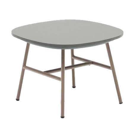 Masa de cafea exterior mov din metal si lemn 60 cm Bramant Kave Home