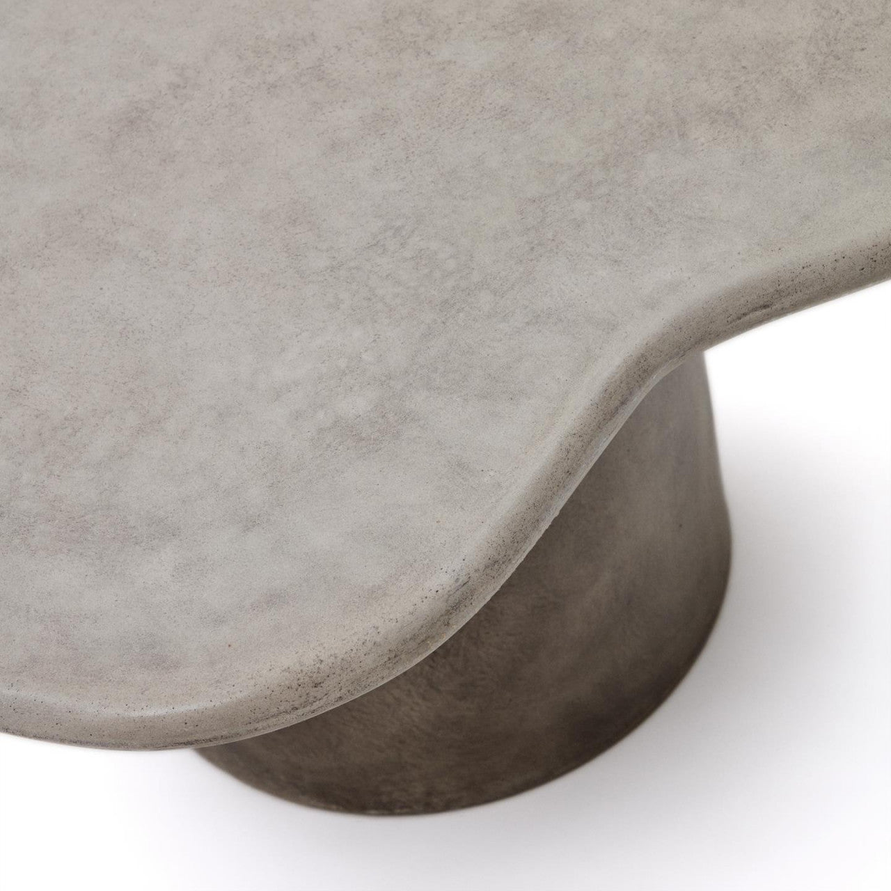 Masa de cafea gri din ciment 77x83 cm Macarella Kave Home