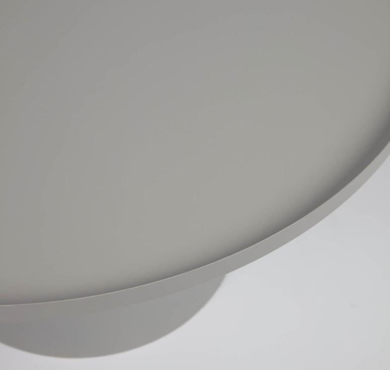 Masa de cafea gri din metal 72 cm Fleksa Kave Home