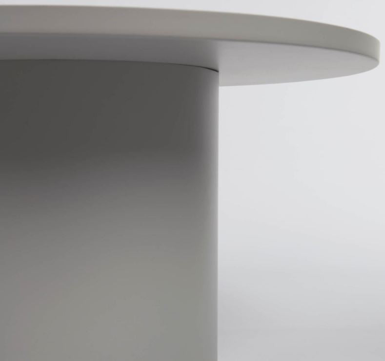 Masa de cafea gri din metal 72 cm Fleksa Kave Home