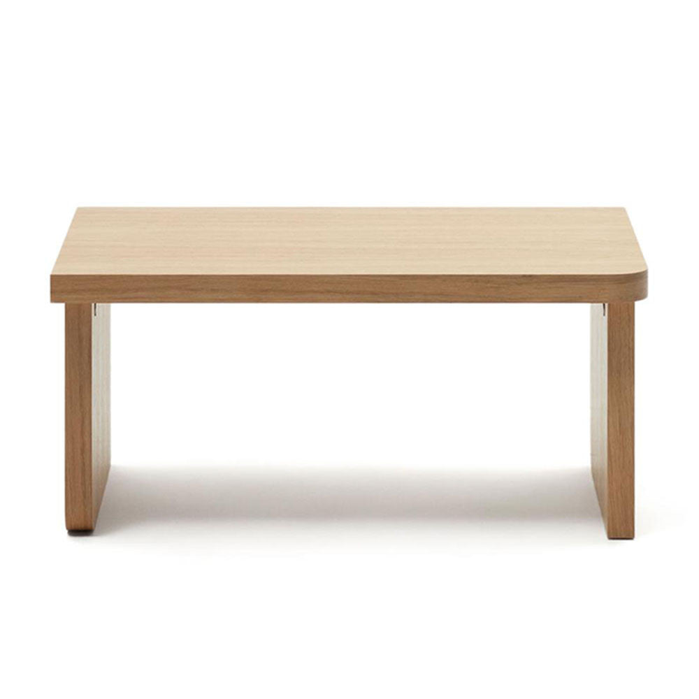 Masa de cafea maro din lemn 62x89 cm Oaq Kave Home