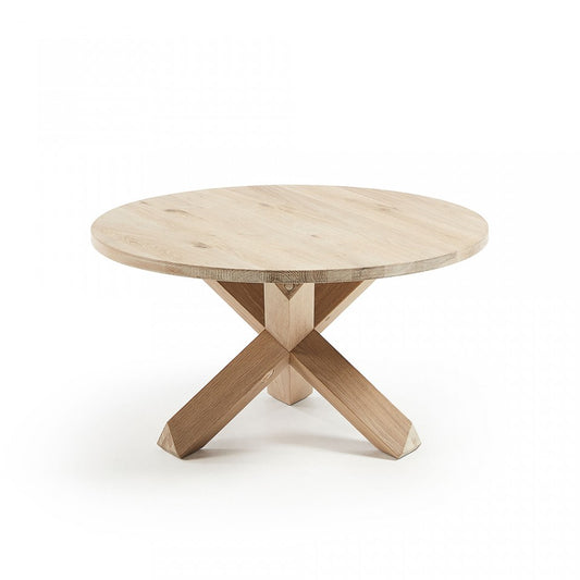 Masa de cafea maro din lemn 65 cm Lotus Kave Home