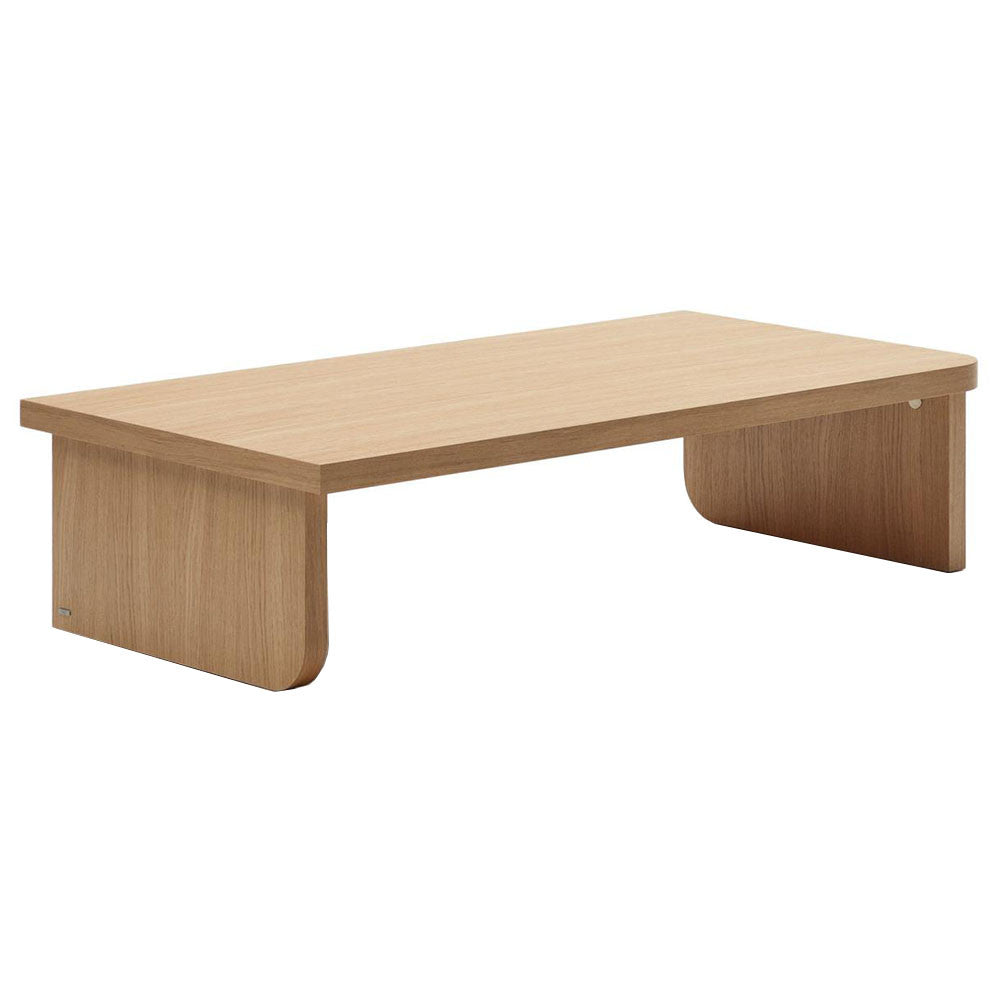 Masa de cafea maro din lemn 75x140 cm Oaq Kave Home
