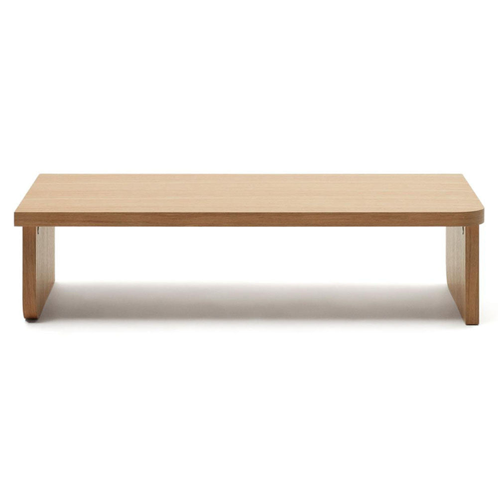 Masa de cafea maro din lemn 75x140 cm Oaq Kave Home