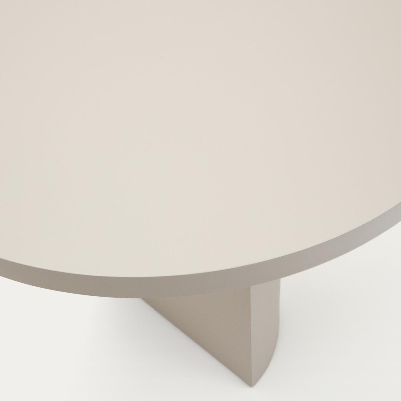 Masa dining ecru 100x200 cm Nealy Kave Home