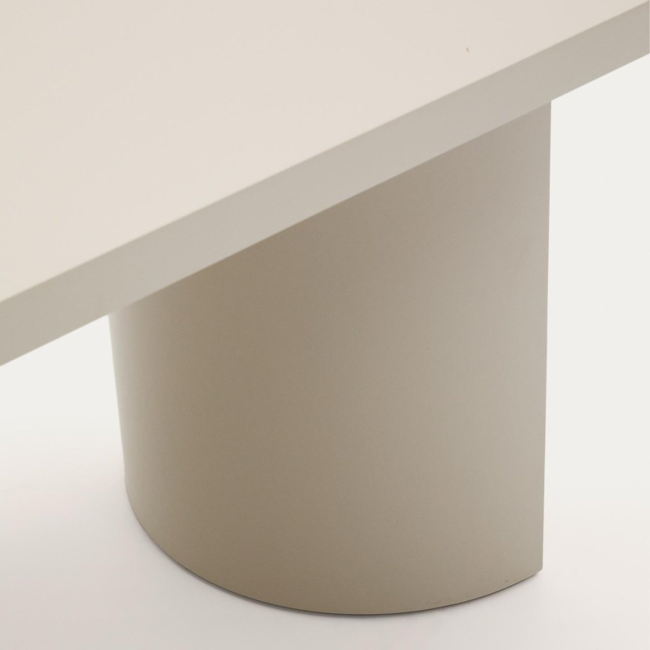Masa dining ecru 100x200 cm Nealy Kave Home