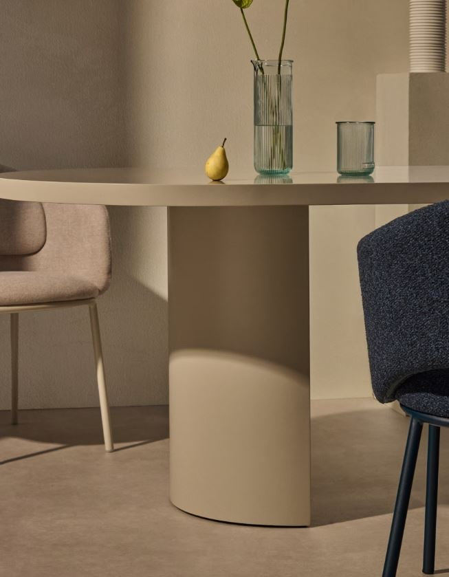 Masa dining ecru 100x240 cm Nealy Kave Home