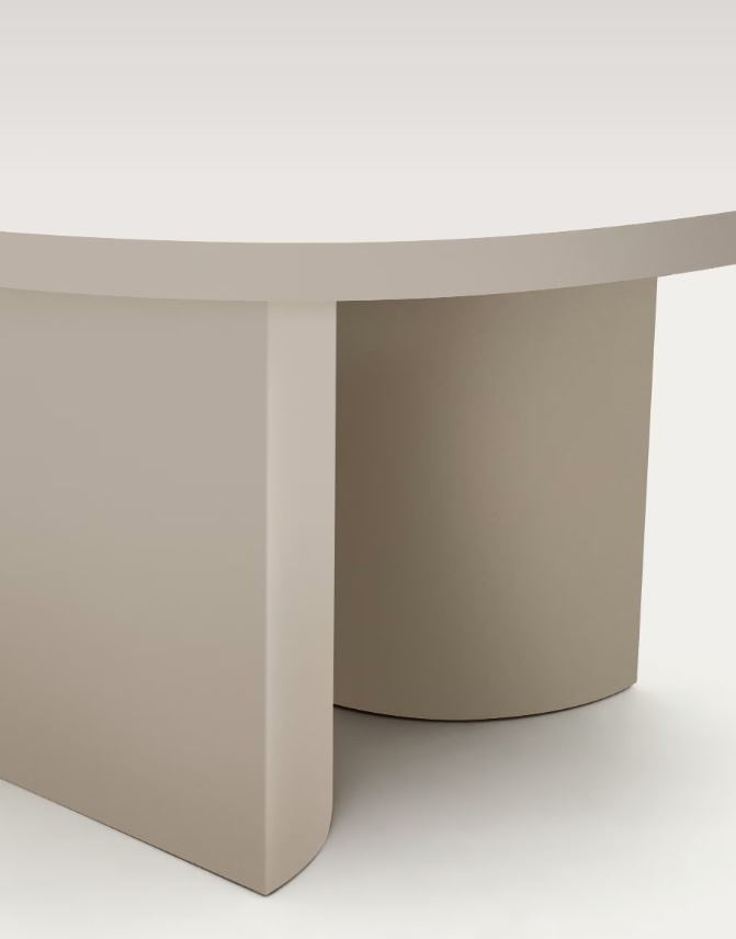 Masa dining ecru 150 cm Nealy Kave Home
