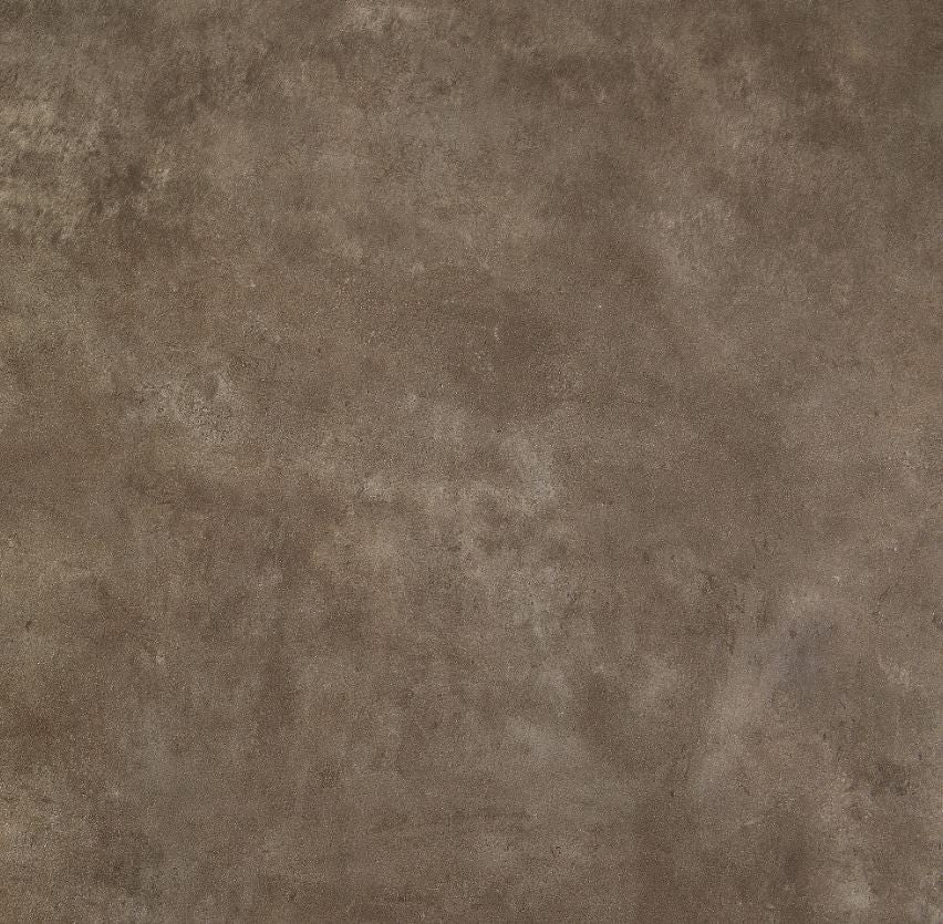 Masa dining extensibila alba/maro din metal 90x(160)220 cm Axis Vulcano Ash Kave Home