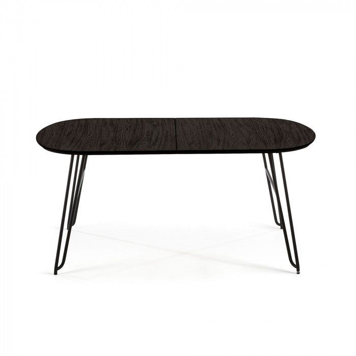 Masa dining extensibila din lemn 100x170(320) cm Milian Kave Home