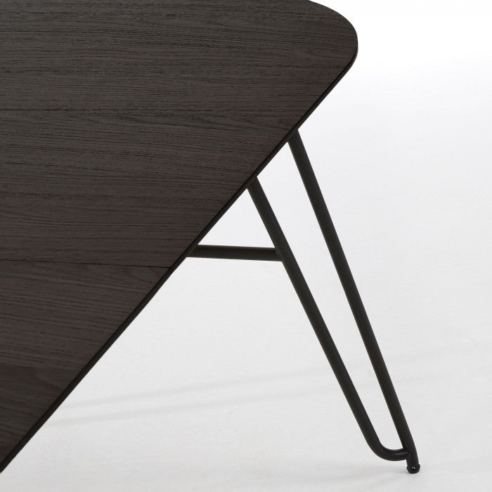 Masa dining extensibila din lemn 100x170(320) cm Milian Kave Home