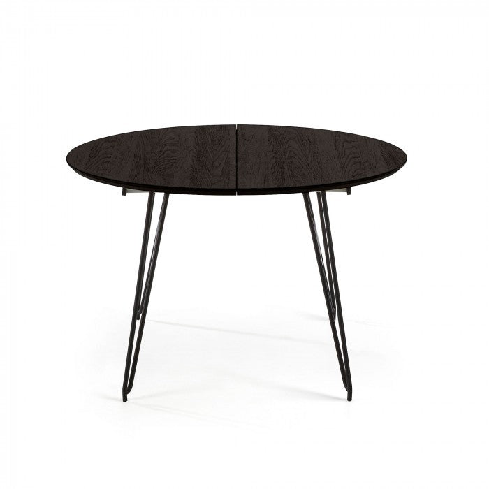 Masa dining extensibila din lemn 120x120(200) cm Milian Kave Home