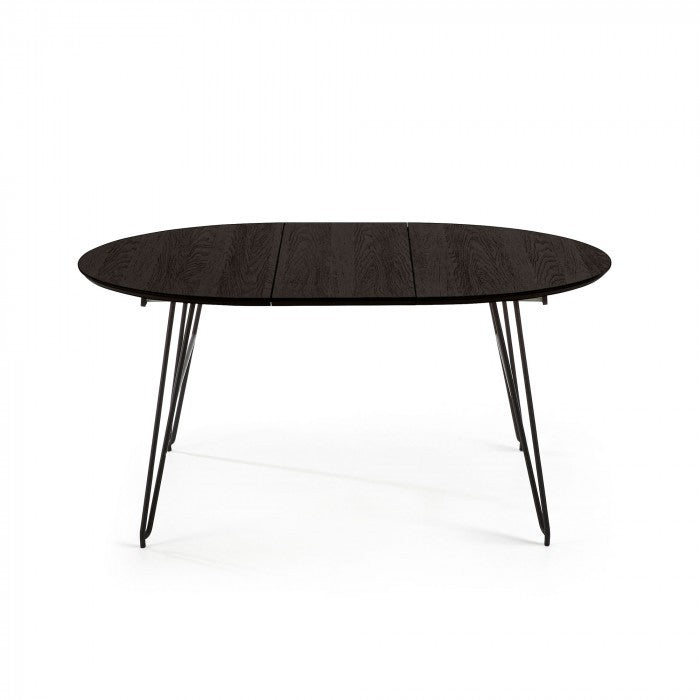 Masa dining extensibila din lemn 120x120(200) cm Milian Kave Home