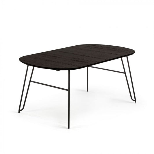 Masa dining extensibila din lemn 90x140(220) cm Milian Kave Home