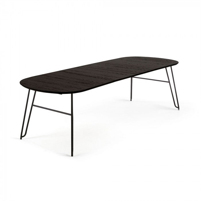 Masa dining extensibila din lemn 90x140(220) cm Milian Kave Home