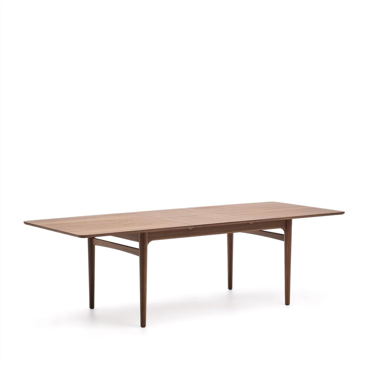 Masa dining extensibila maro din lemn 100x200(260) cm Elan Kave Home