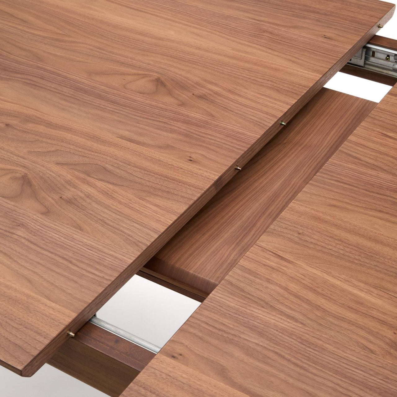 Masa dining extensibila maro din lemn 100x200(260) cm Elan Kave Home