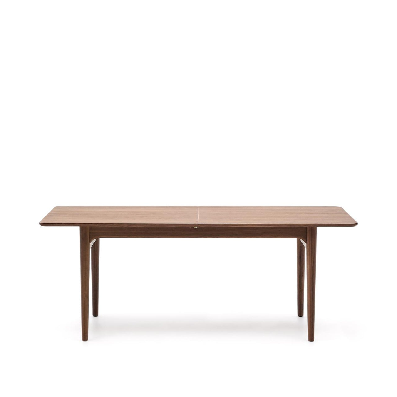 Masa dining extensibila maro din lemn 100x200(260) cm Elan Kave Home