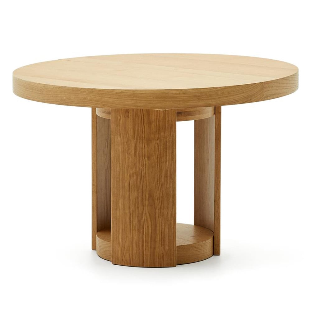 Masa dining extensibila maro din lemn 120 (170) cm Artis Kave Home
