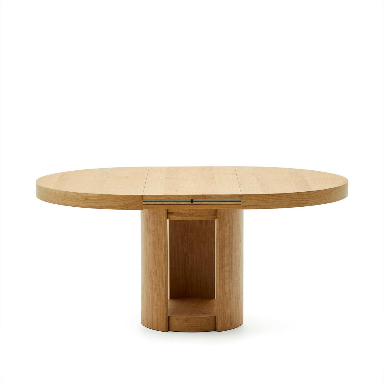 Masa dining extensibila maro din lemn 120 (170) cm Artis Kave Home