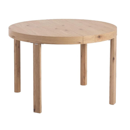 Masa dining extensibila maro din lemn 120(170) cm Colleen Kave Home