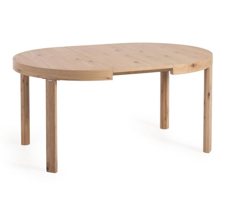 Masa dining extensibila maro din lemn 120(170) cm Colleen Kave Home