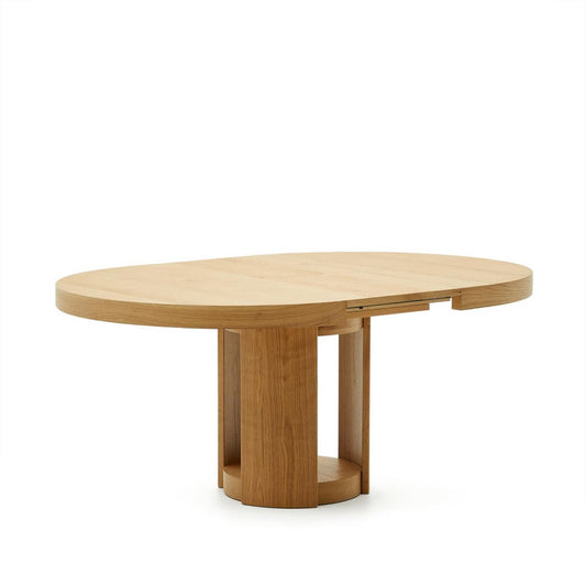 Masa dining extensibila maro din lemn 150 (200) cm Artis Kave Home