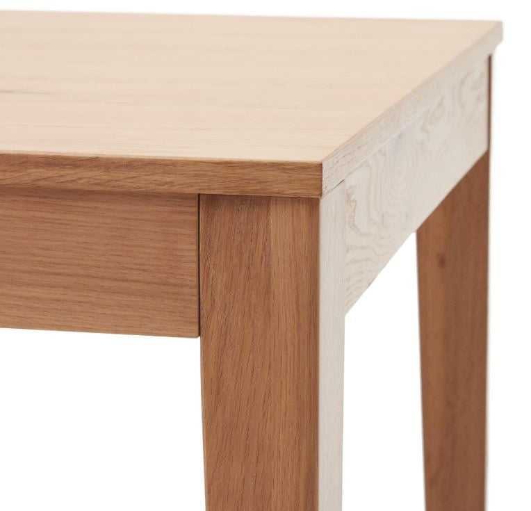 Masa dining extensibila maro din lemn 80x120(180) cm Yain Kave Home