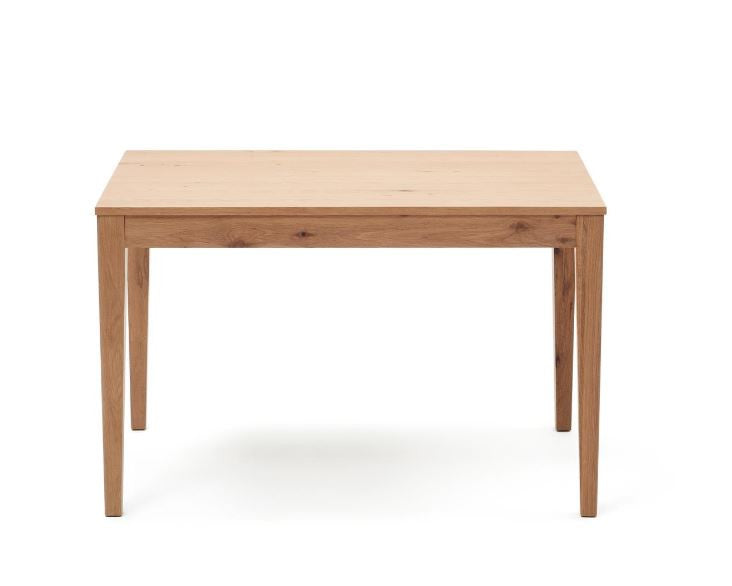 Masa dining extensibila maro din lemn 80x120(180) cm Yain Kave Home