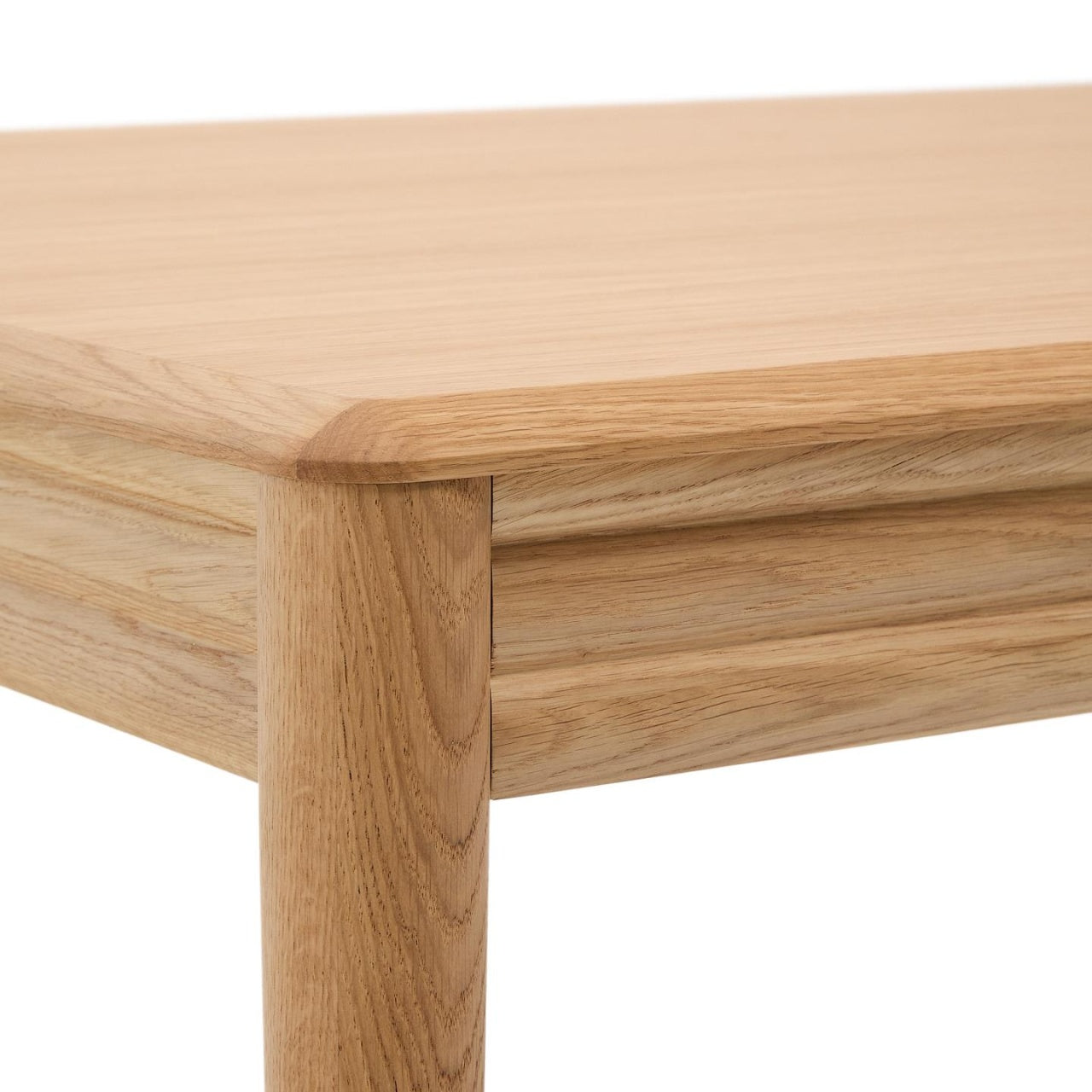 Masa dining extensibila maro din lemn 90x160(240) cm Lenon Kave Home
