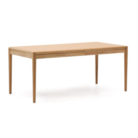 Masa dining extensibila maro din lemn 90x200(280) cm Lenon Kave Home