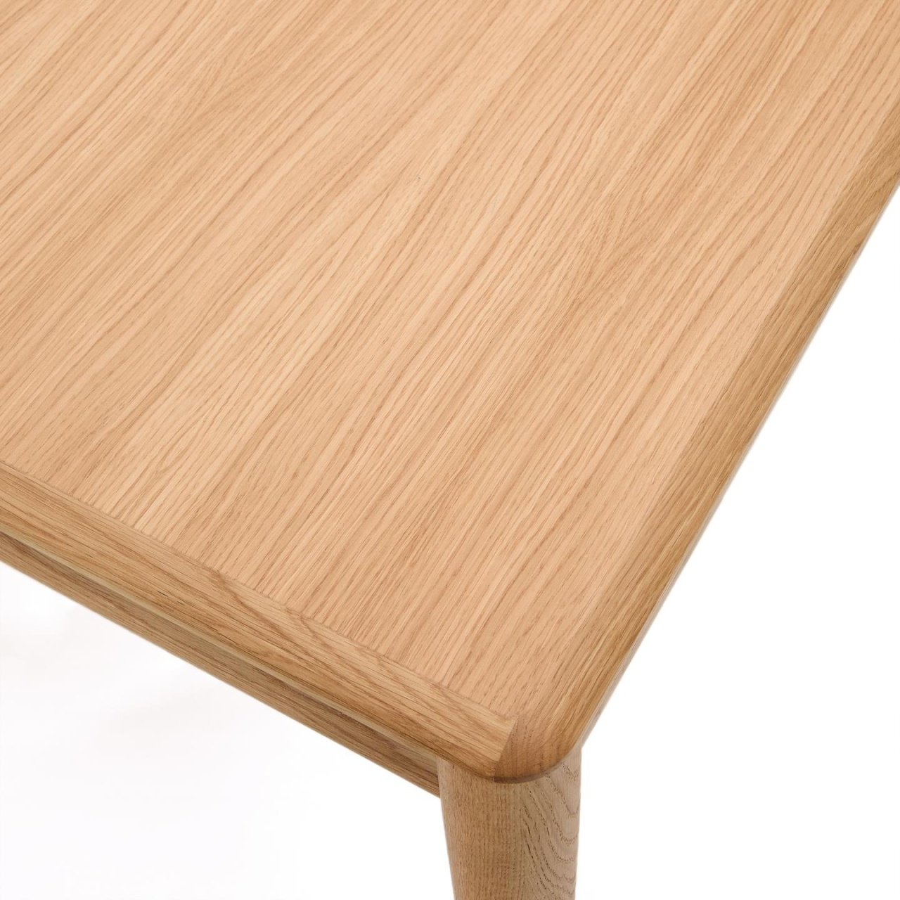 Masa dining extensibila maro din lemn 90x200(280) cm Lenon Kave Home