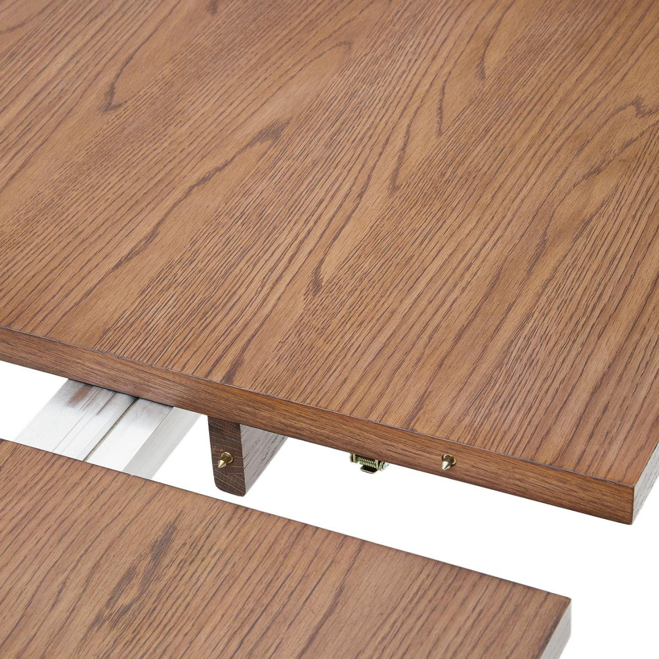 Masa dining extensibila maro inchis din lemn 95x200(250) cm Arlen Kave Home