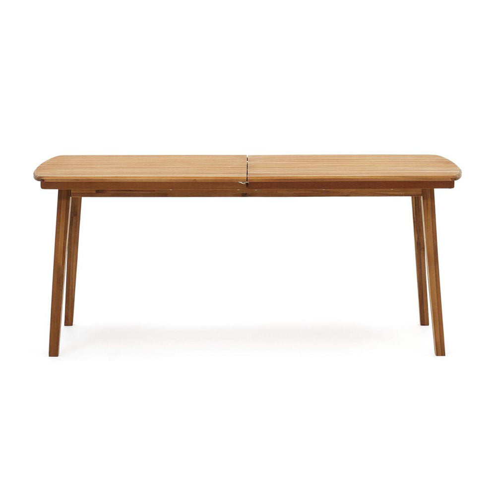 Masa dining exterior extensibila maro din lemn 90x180(240) cm Thianna Kave Home