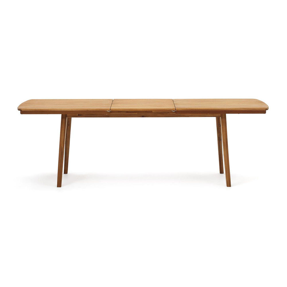 Masa dining exterior extensibila maro din lemn 90x180(240) cm Thianna Kave Home