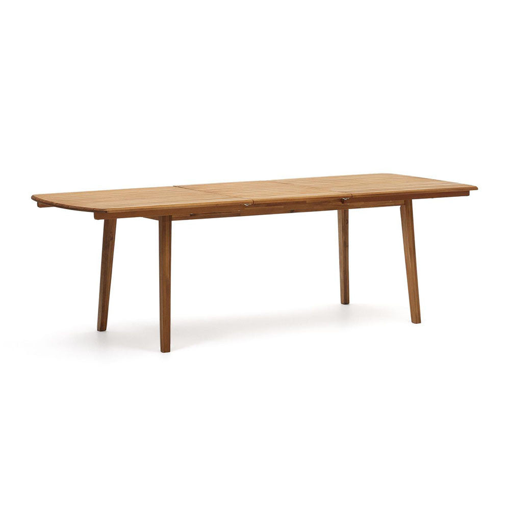 Masa dining exterior extensibila maro din lemn 90x180(240) cm Thianna Kave Home