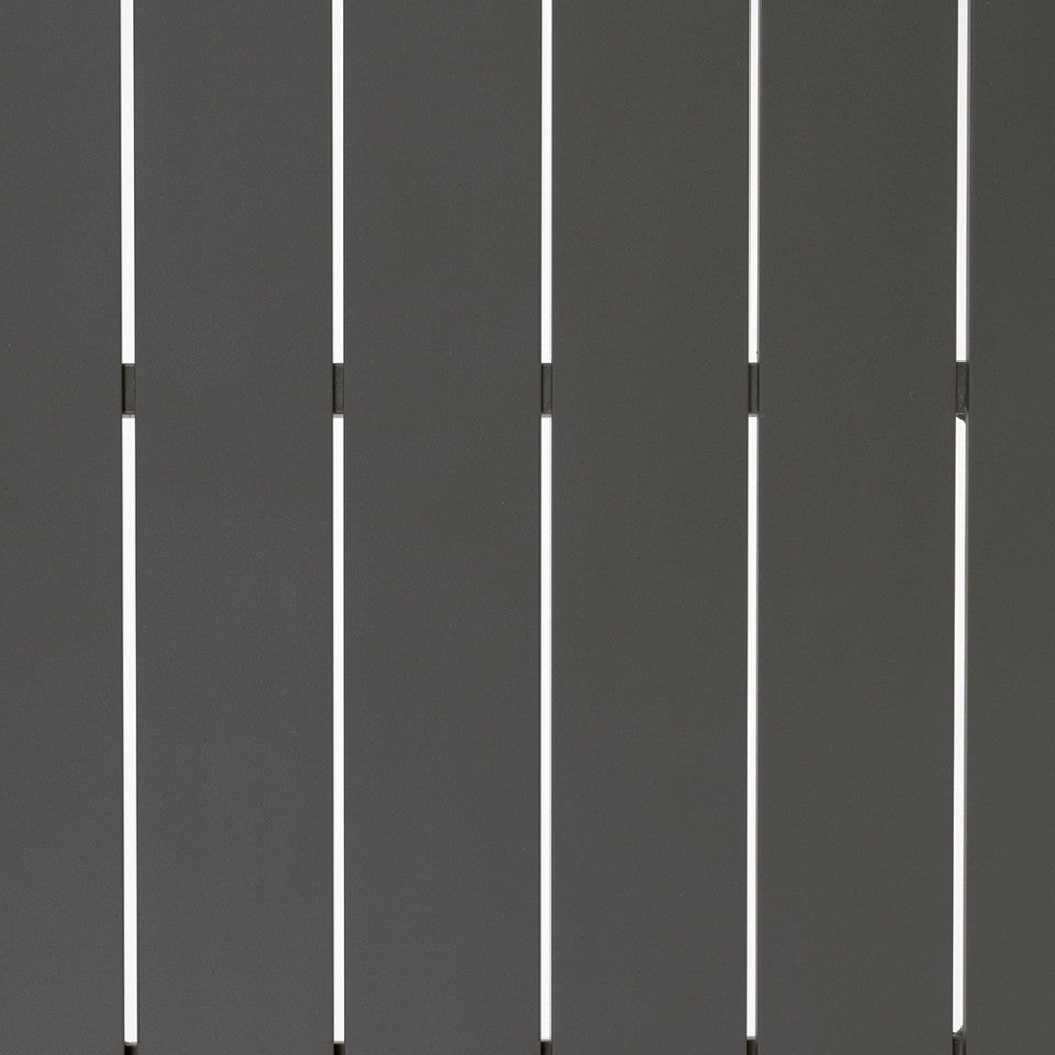 Masa dining exterior extensibila neagra din metal 90x140(200) cm Zaltana Kave Home