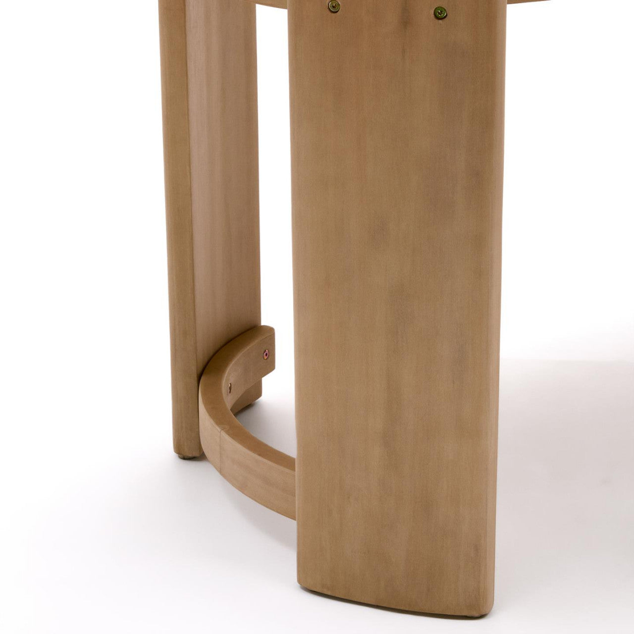 Masa dining exterior maro din lemn 110x280 cm Xoriguer Kave Home