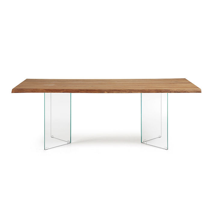 Masa dining maro din lemn 100x180 cm Lotty Kave Home