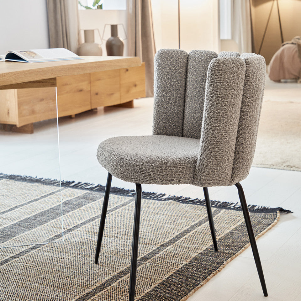 Masa dining maro din lemn 100x180 cm Lotty Kave Home