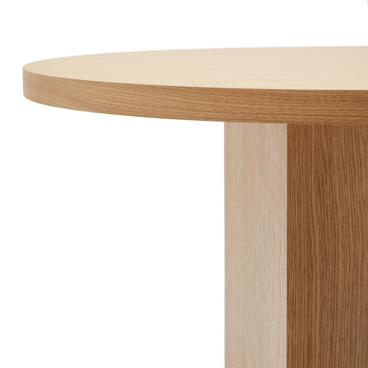 Masa dining maro din lemn 100x200 cm Nealy Kave Home