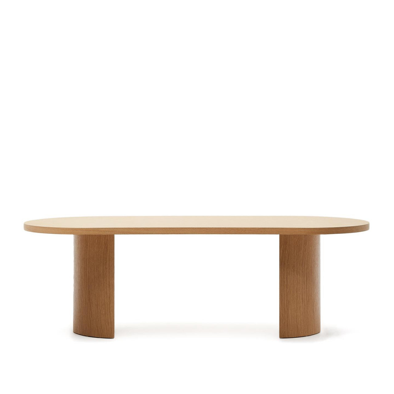 Masa dining maro din lemn 100x240 cm Nealy Kave Home