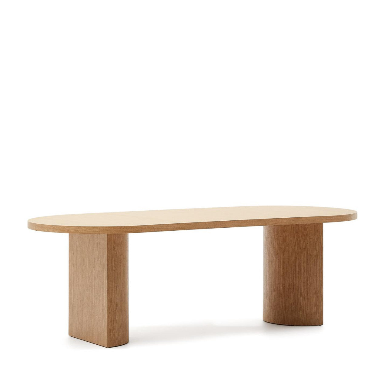 Masa dining maro din lemn 100x240 cm Nealy Kave Home