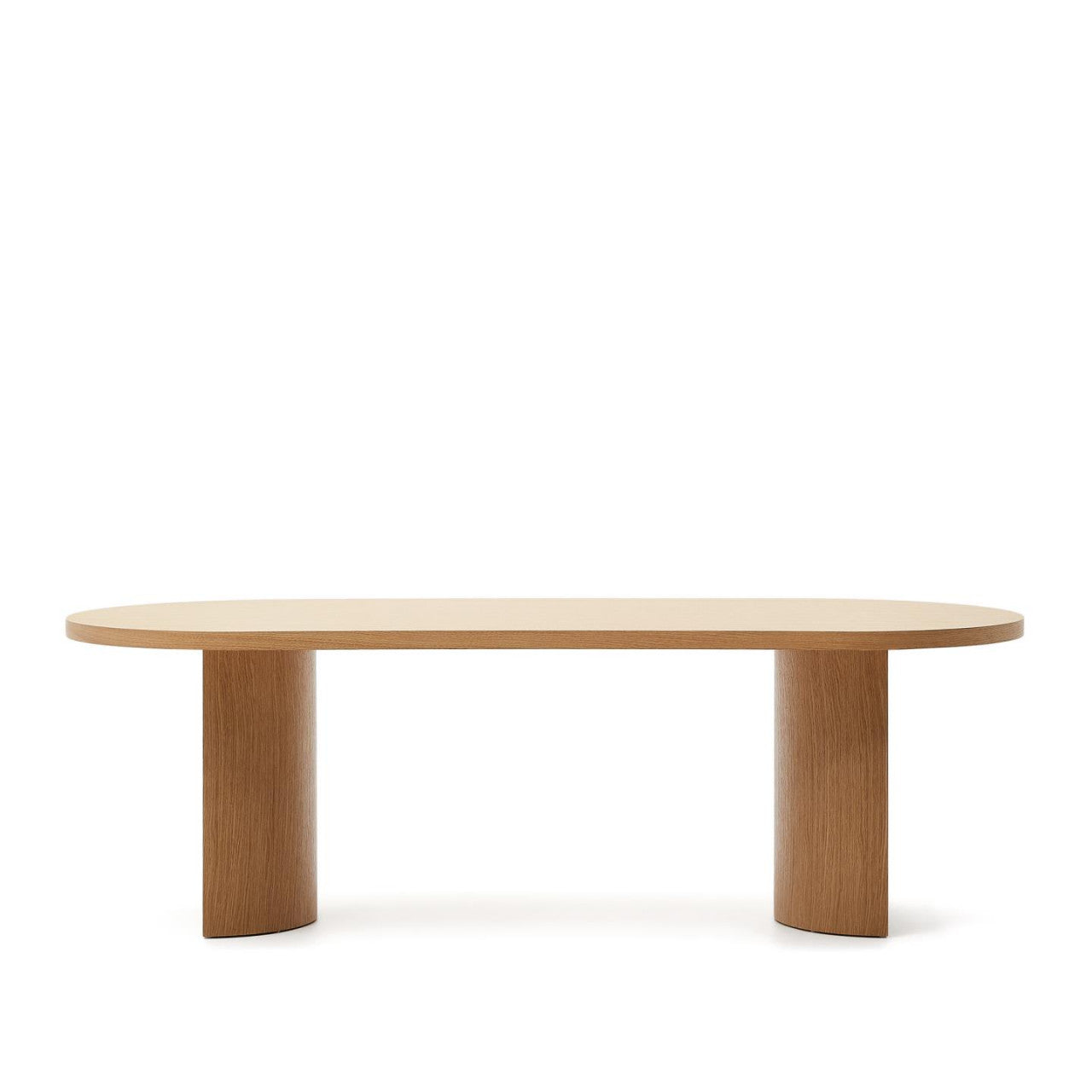 Masa dining maro din lemn 100x240 cm Nealy Kave Home