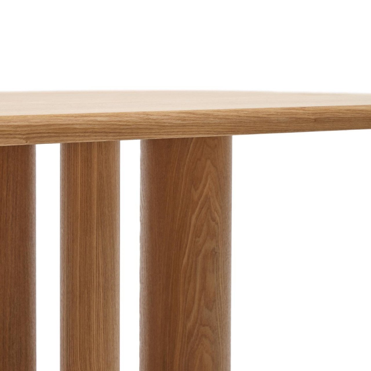Masa dining maro din lemn 105x220 cm Mailen Kave Home
