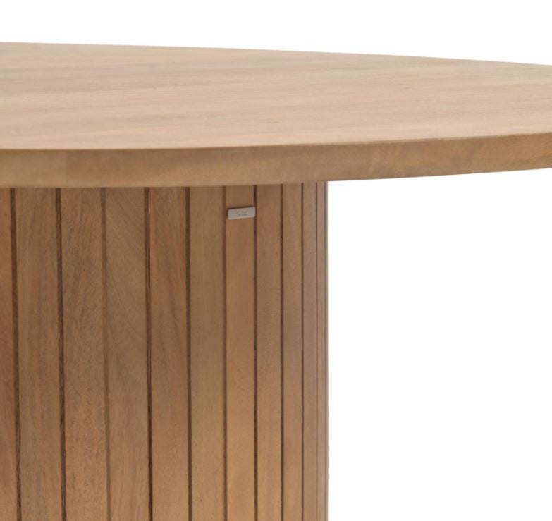 Masa dining maro din lemn 120 cm Licia Kave Home