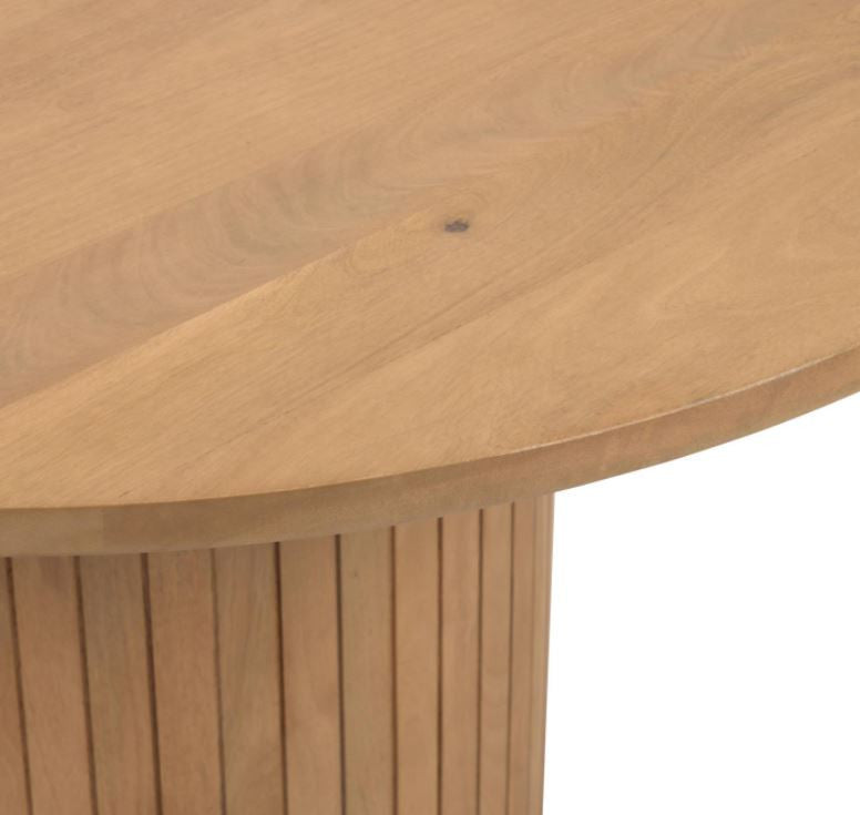 Masa dining maro din lemn 120 cm Licia Kave Home